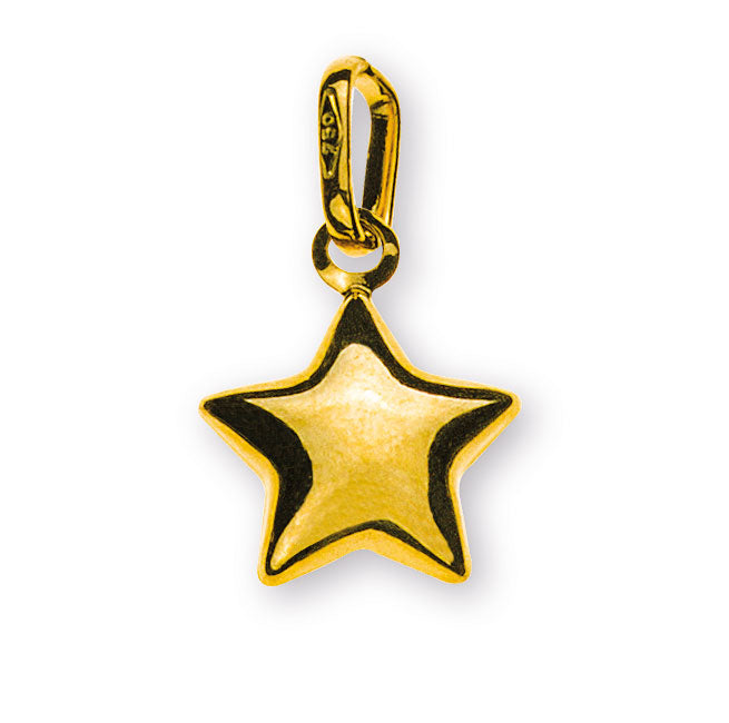 Anhänger Stern (Gelbgold 750)