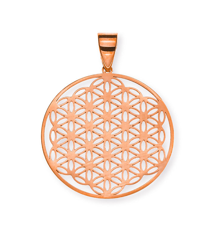 Blume des Lebens (Rosegold 750)