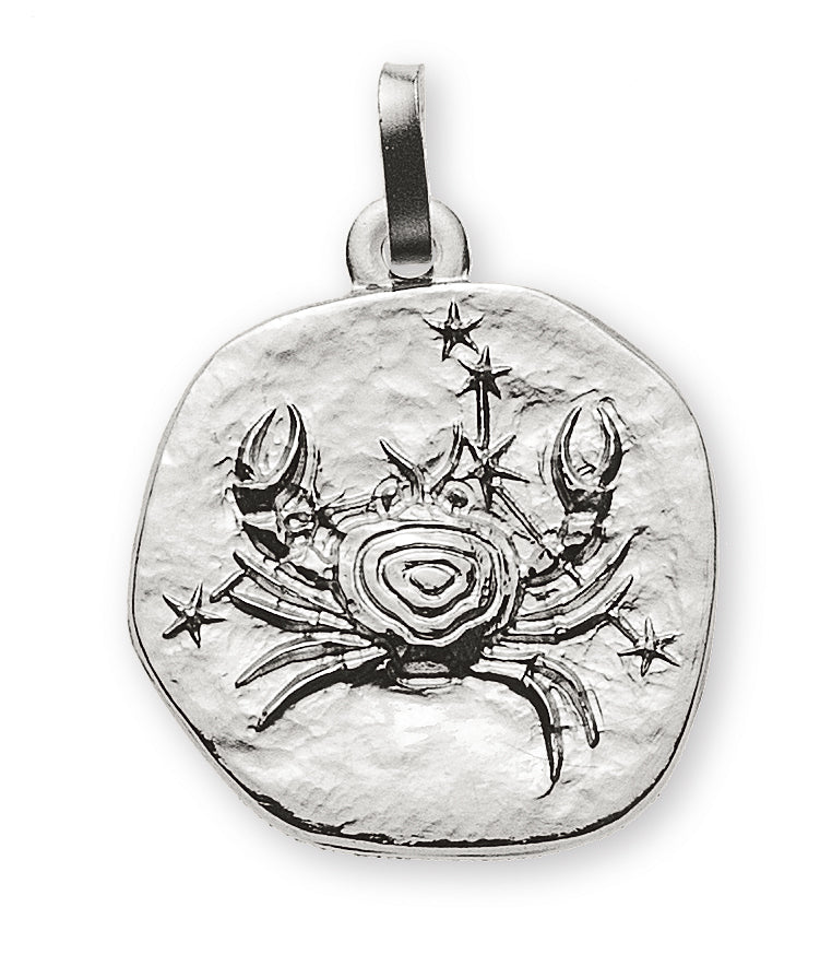 Sternzeichen Krebs mit Sternbild (Weissgold 750)