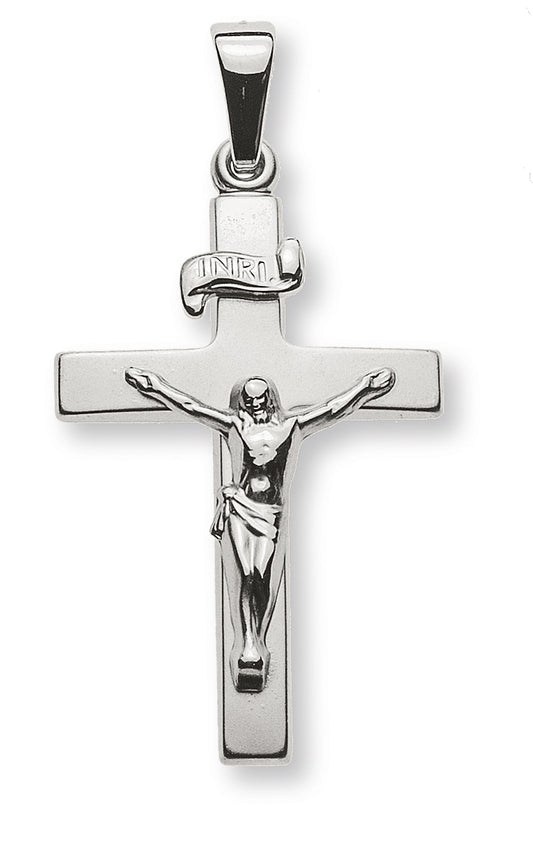 Kreuz mit Christus (Weissgold 750)